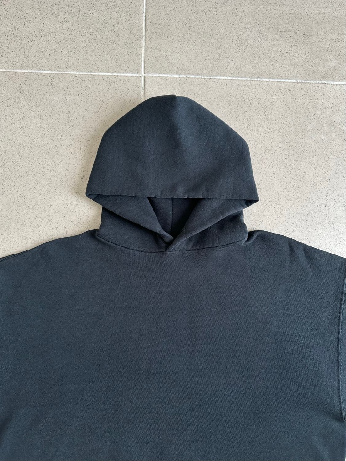 90s 빈티지 러셀 후드 블랙 XL USA 상품이미지3