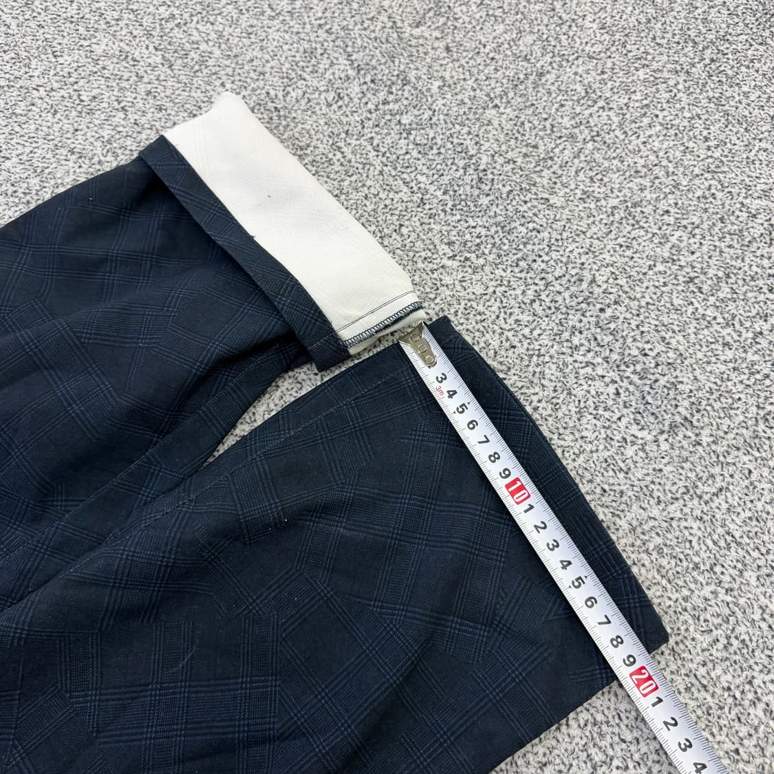 85-115 헤지스 체크 슬랙스 0128H2 상품이미지6