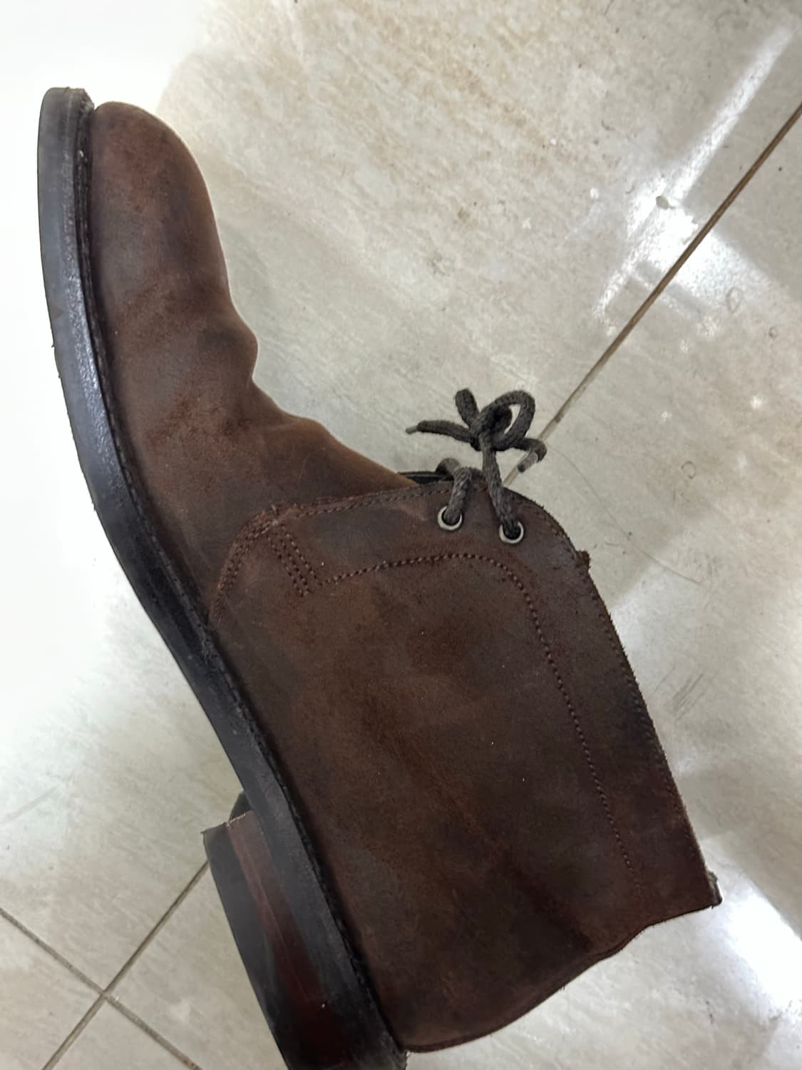 드레익스 스웨이드 왁스드 처카 부츠 머피 상품이미지8