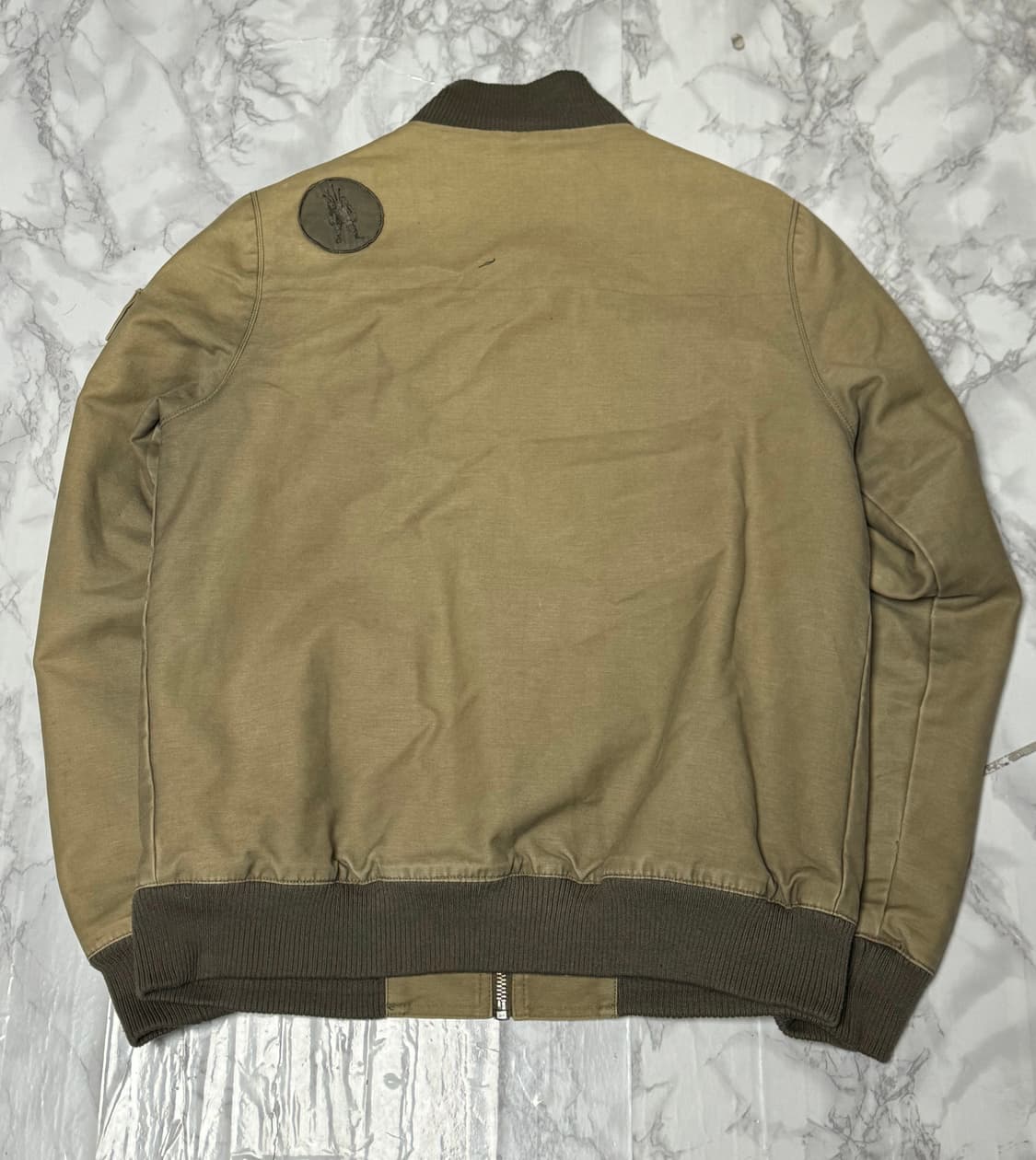 스투시 90s 가죽 패치 아카이브 봄버 자켓 상품이미지6