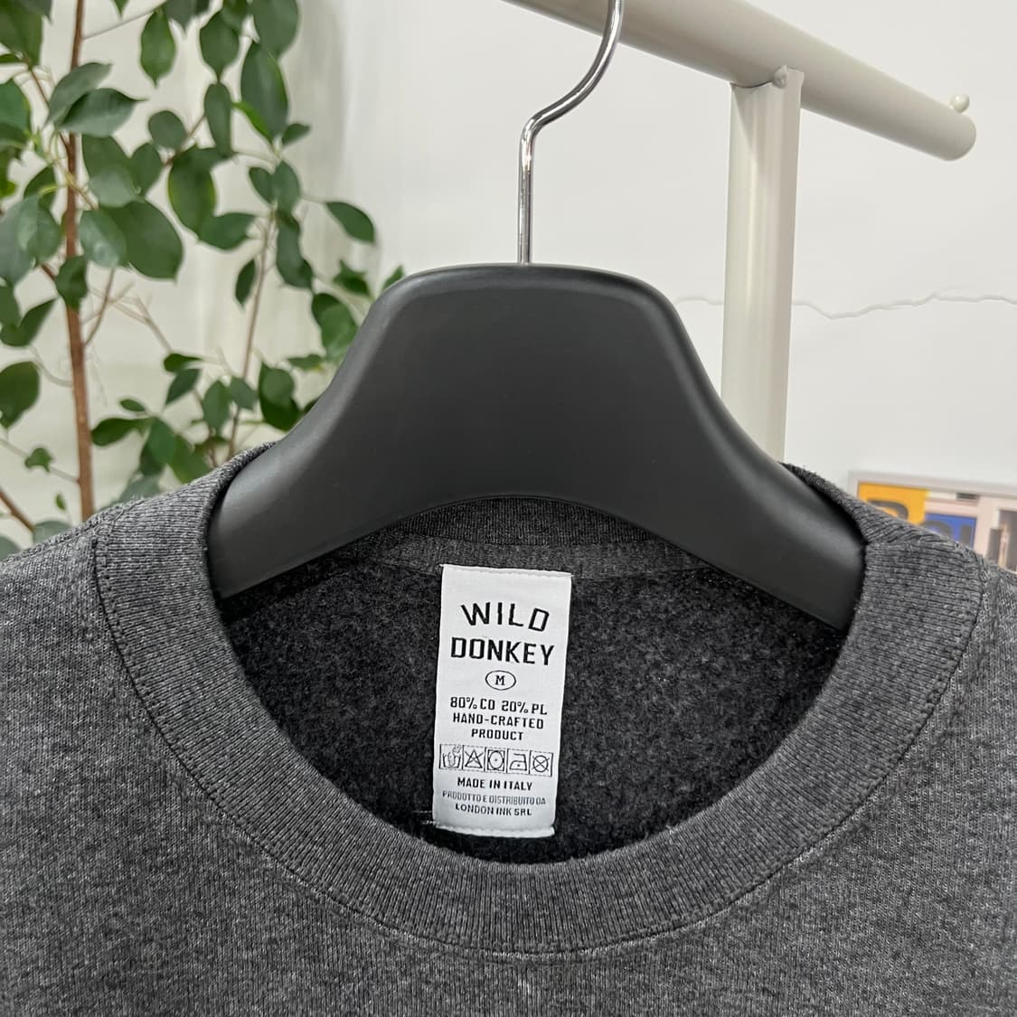 와일드동키 맨투맨 M 상품이미지3