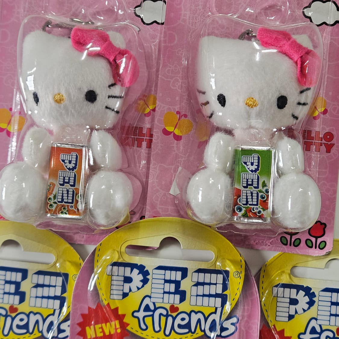 빈티지 헬로키티 인형 페즈사탕 디스펜서 키링 상품이미지2