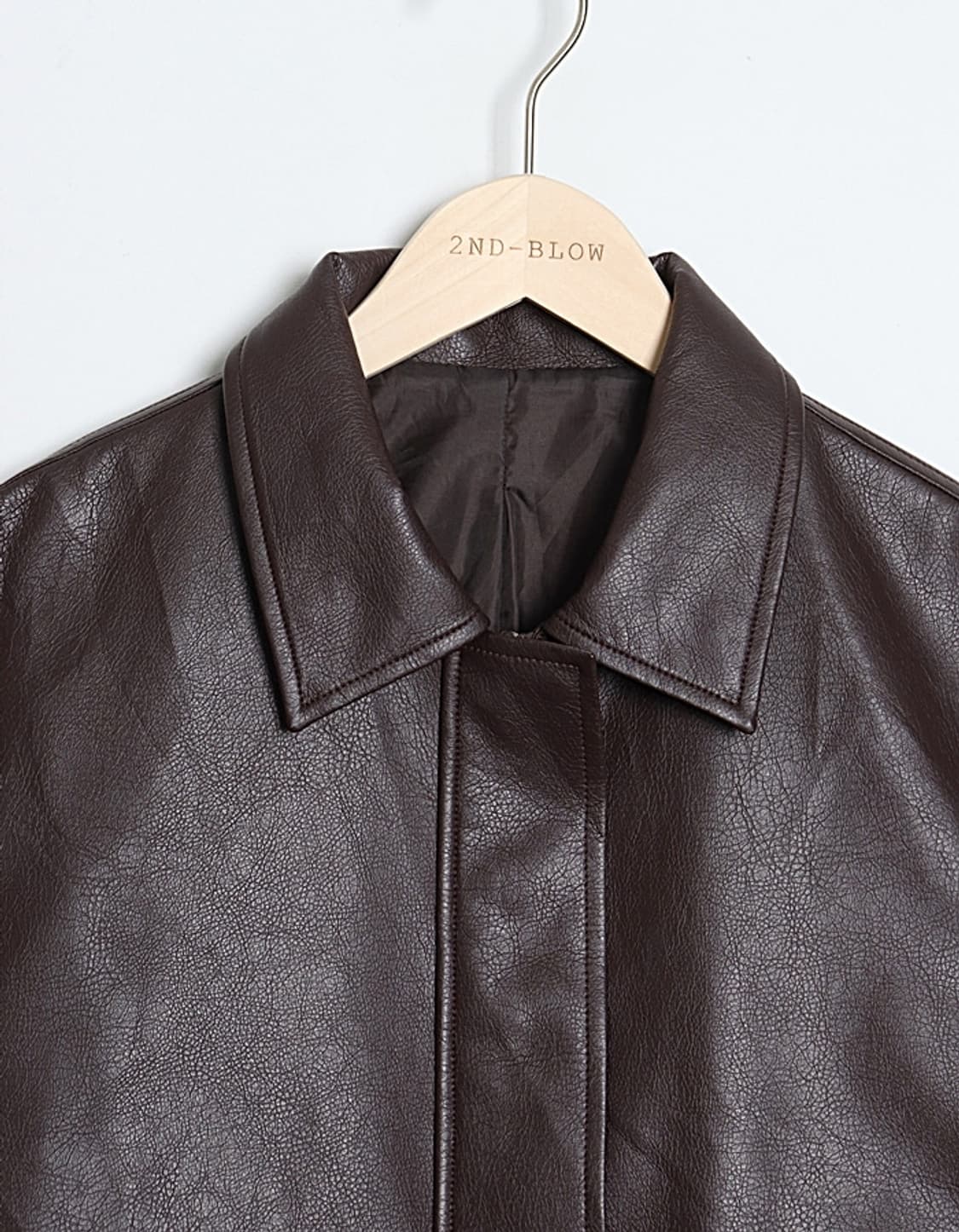 G U FauxLeather Blouson 상품이미지4