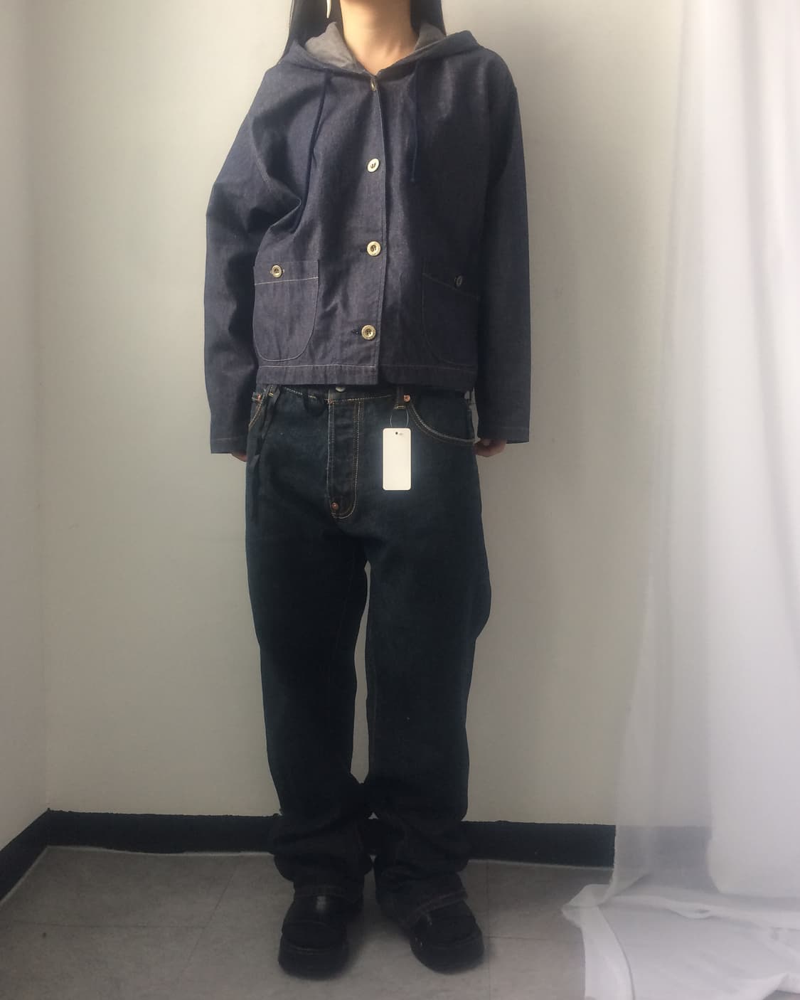 Denim hood jacket 상품이미지7