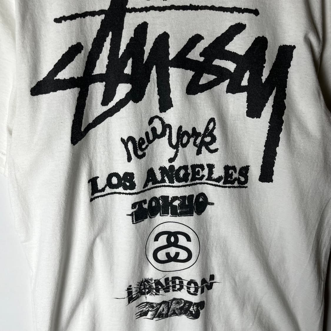 [Stussy] 스투시 월드투어 티셔츠 상품이미지3