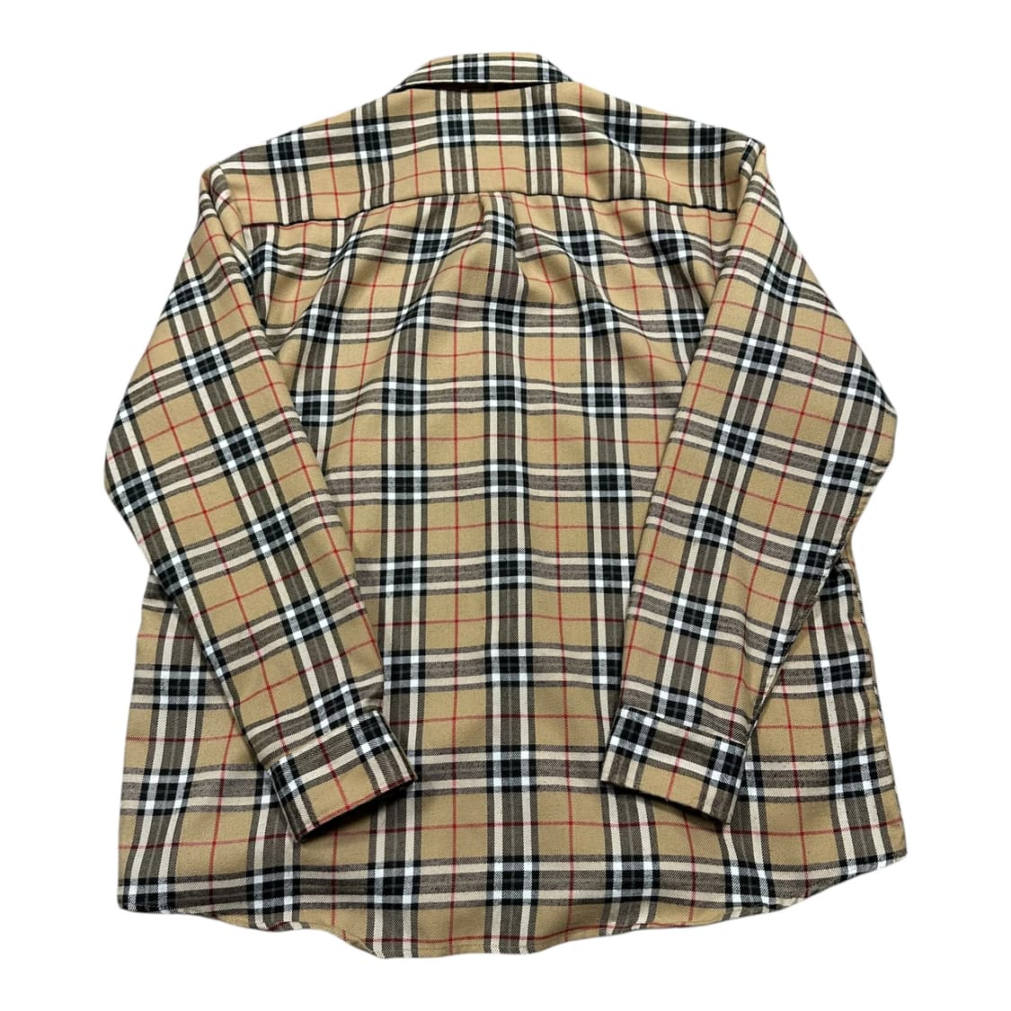 ✨ (만원 빈티지) 버버리깔 빈티지 노바체크 울 셔츠 상품이미지2
