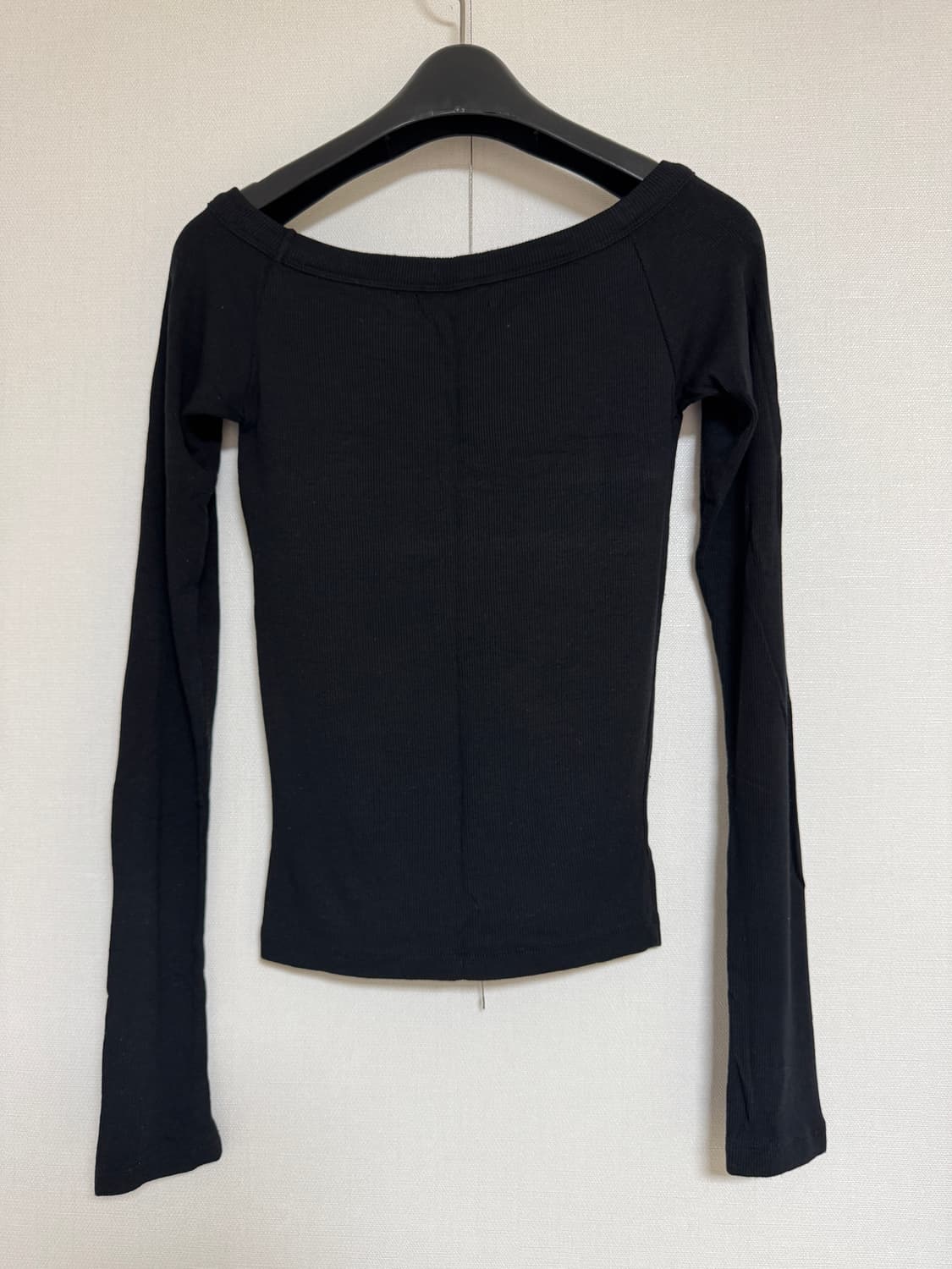 GRVR SPORTS_오프숄더 탑_BLACK 상품이미지5