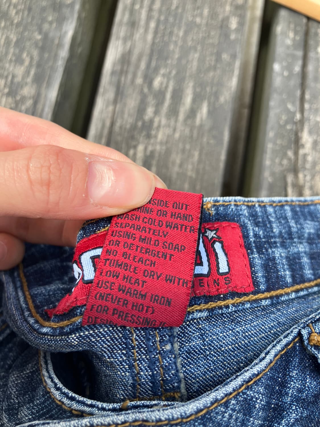 Zana-Di 하트 포켓 데님 미니스커트 28 상품이미지8