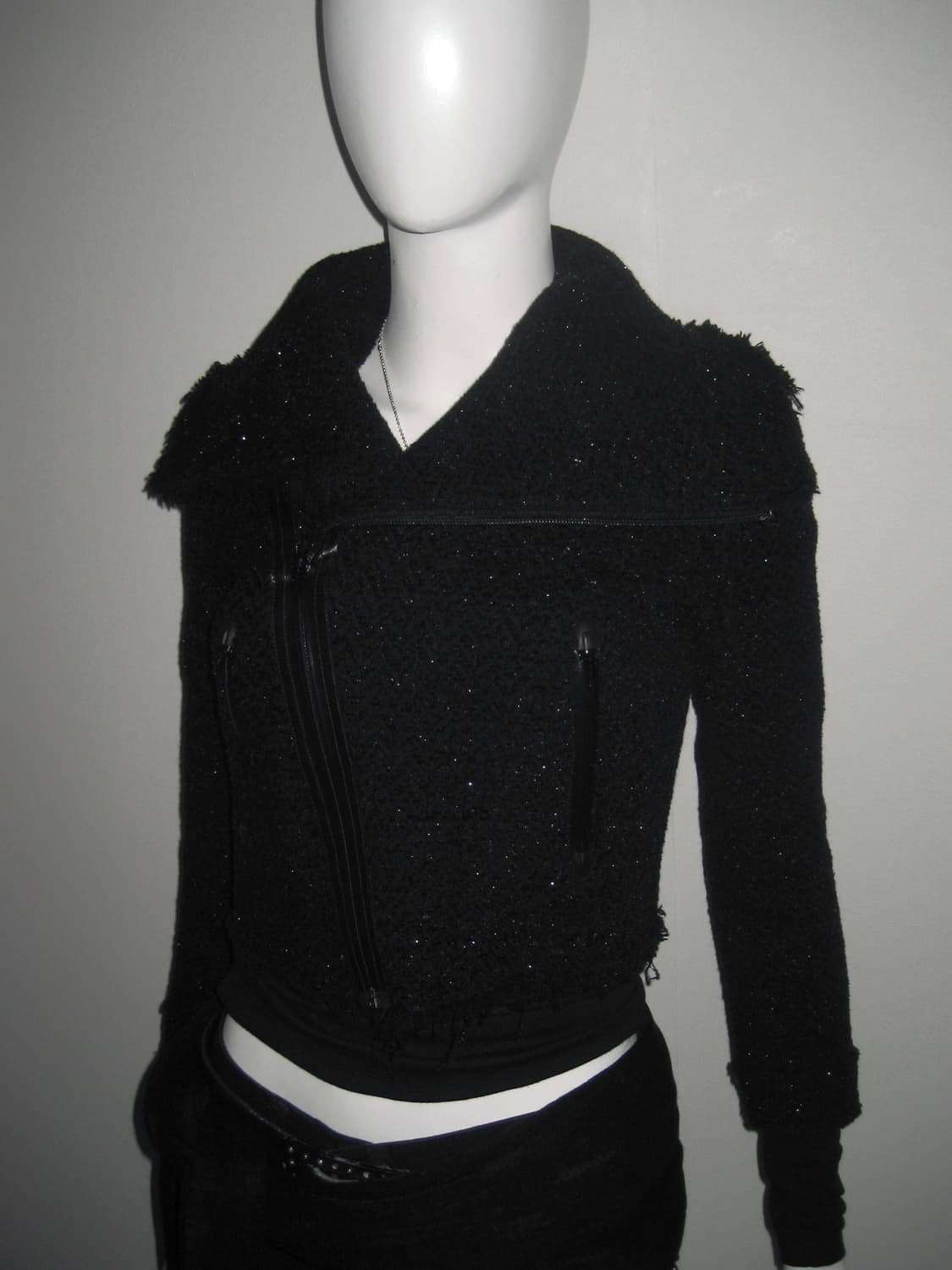 Dsquared2 디스퀘어드2 트위드 비대칭 크롭 자켓 상품이미지5