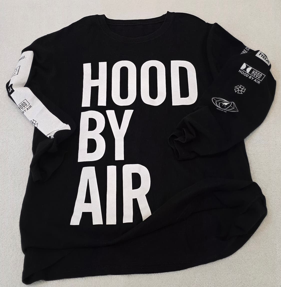 긴팔티 "HOOD BY AIR" 상품이미지3