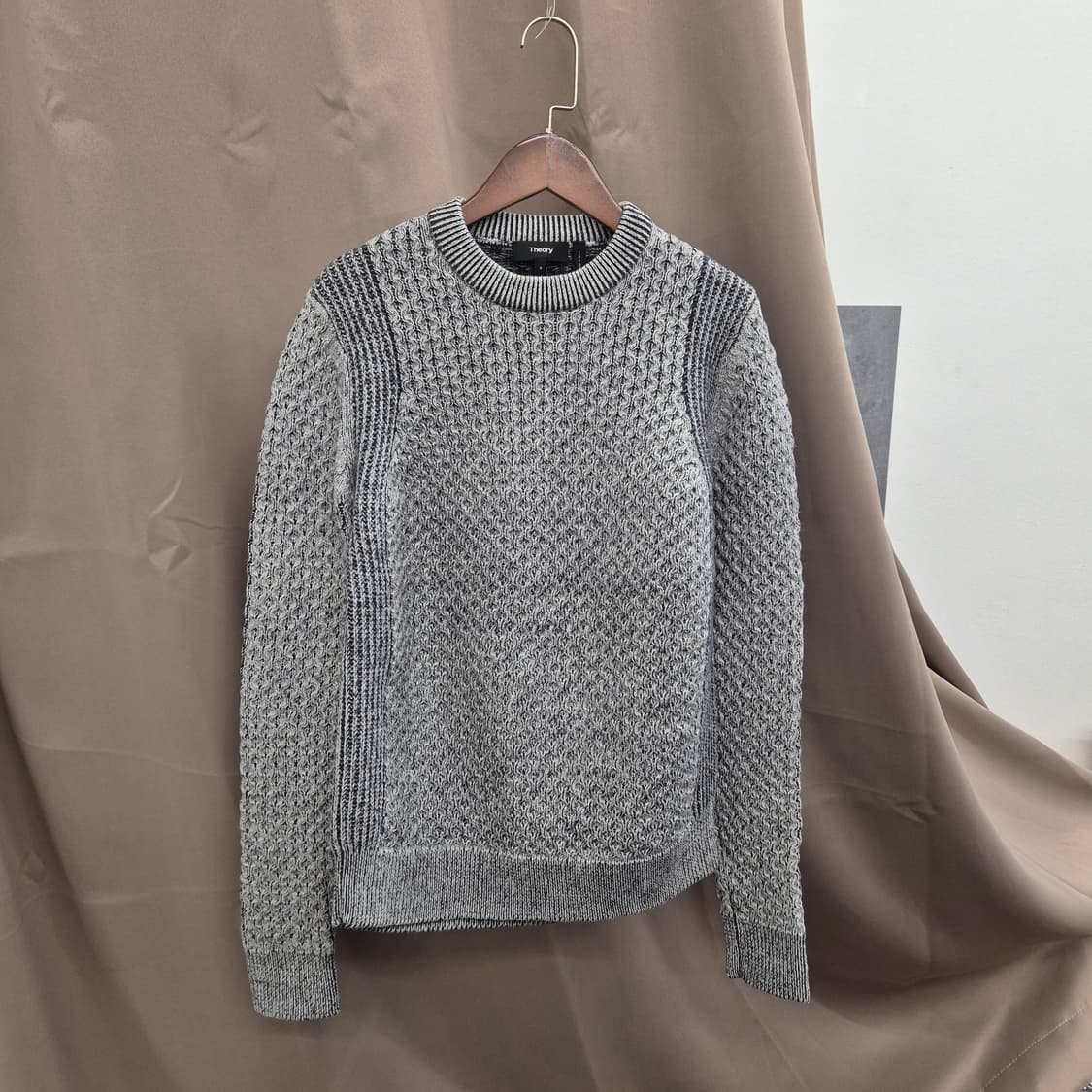 띠어리 그레이 니트 S 상품이미지1