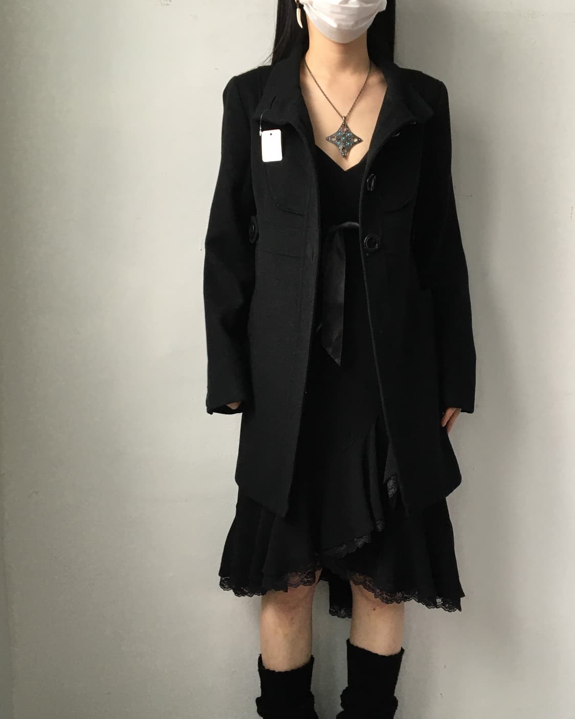 High neck coat  상품이미지7