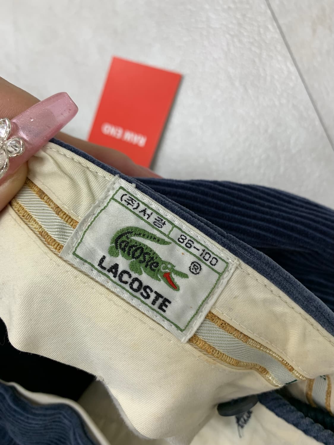 라코스테 코듀로이 팬츠 #117 상품이미지6