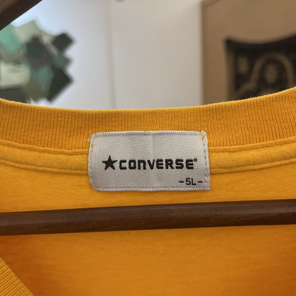 컨버스 척테일러 빈티지 캐주얼 레트로 빅사이즈 반팔티 5L C10983 상품이미지5