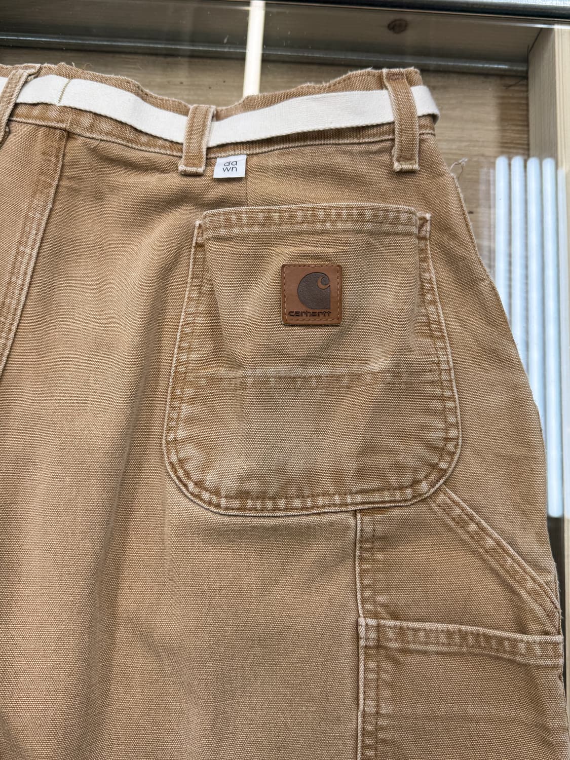 칼하트 X 던 커스텀 B11 카펜터 팬츠 상품이미지5