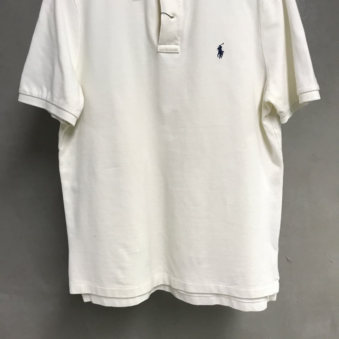 폴로 랄프로렌 PK 반팔 카라티 아이보리 M 상품이미지3
