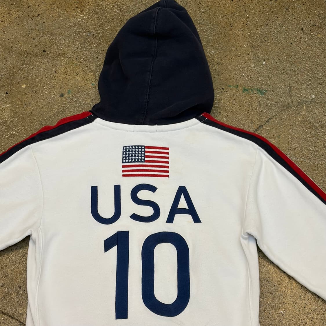 미국 빈티지 폴로랄프로렌 밴쿠버 올림픽 후드티 후드집업 상품이미지5