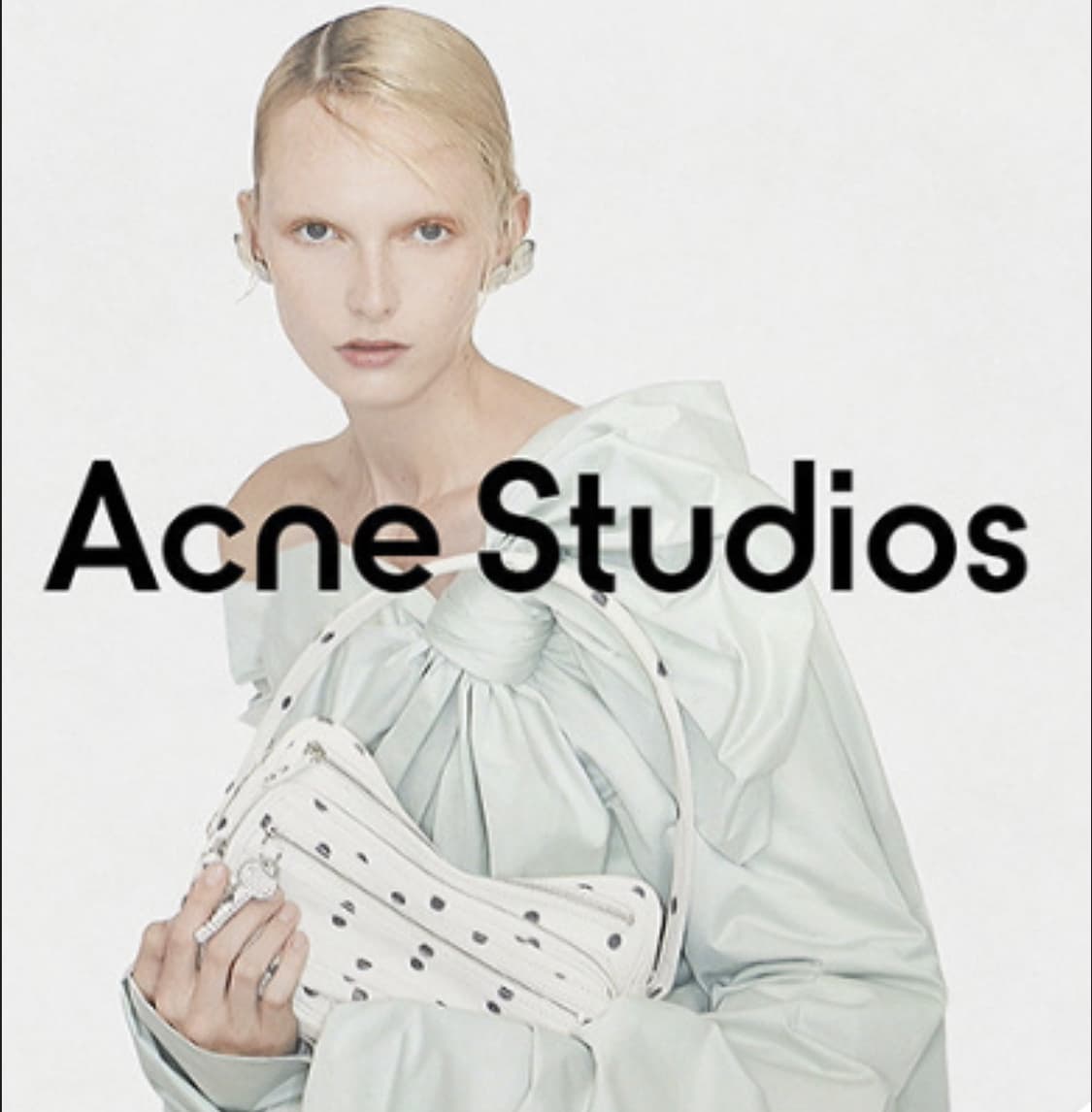 아크네 스튜디오 카메로 숄더백 도트 상품이미지2