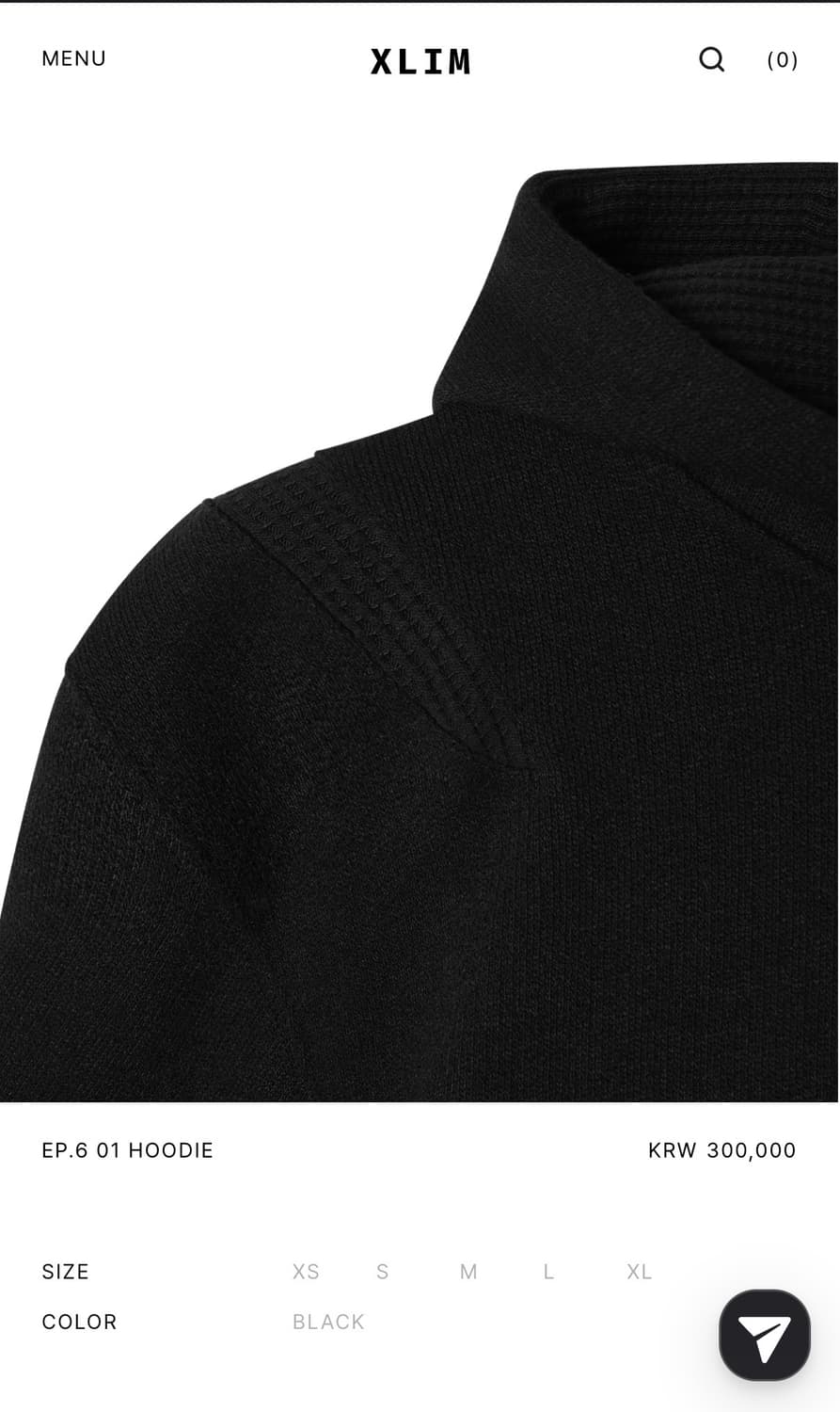 [L] Xlim ep6 후드티 검정 상품이미지3