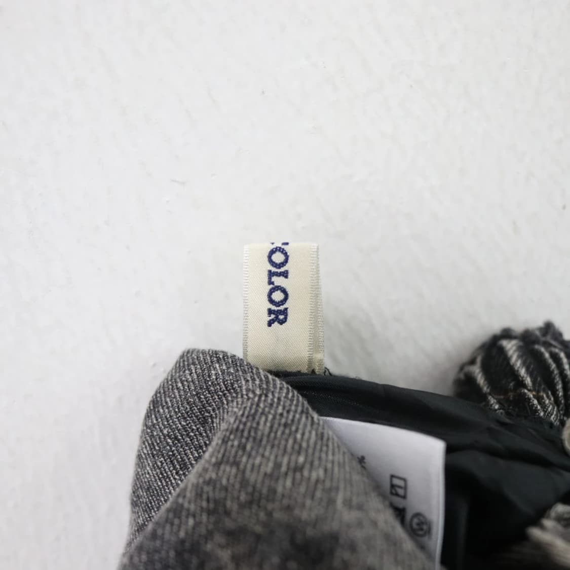 ADD COLOR 워싱 플리츠 데님 미니스커트 61820 상품이미지4