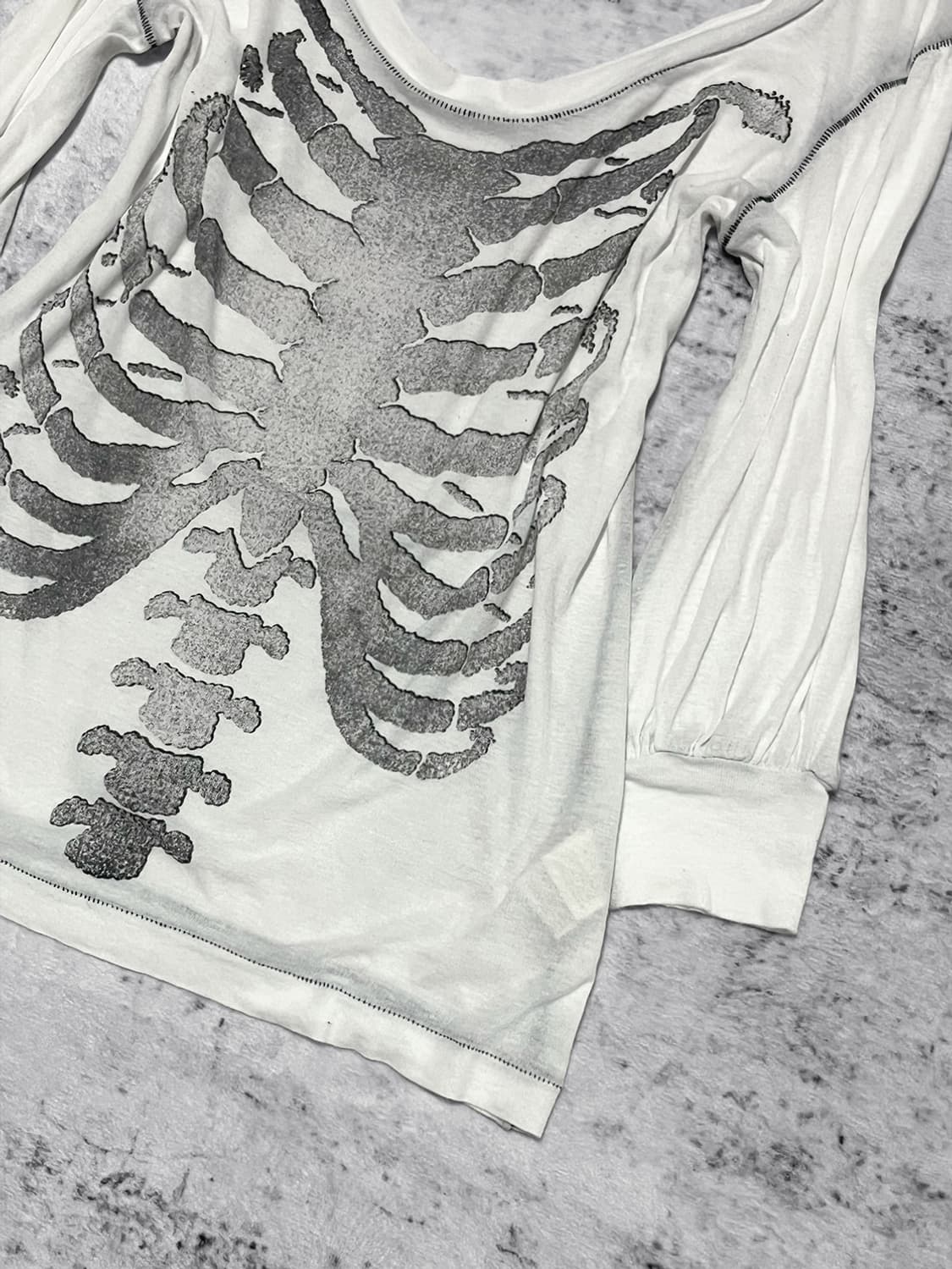(rnaslang) 00s bone loose t  상품이미지3