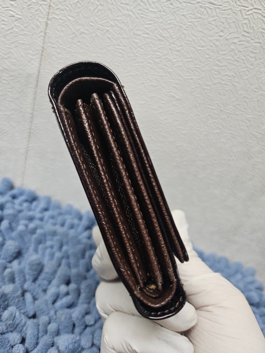 닥스 여성 3단 지갑 브라운  15*9 상품이미지8