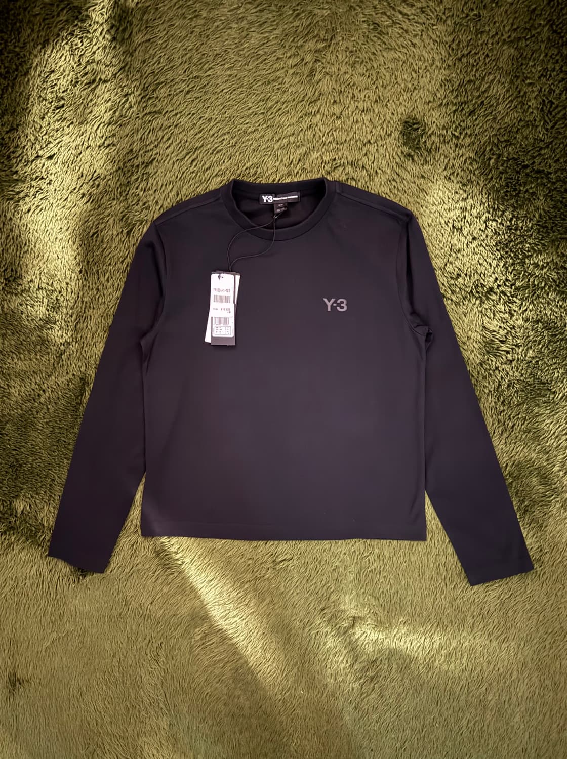 [M] Y-3 요지 야마모토 우먼스 뉴질랜드 올블랙스 롱슬리브 상품이미지1