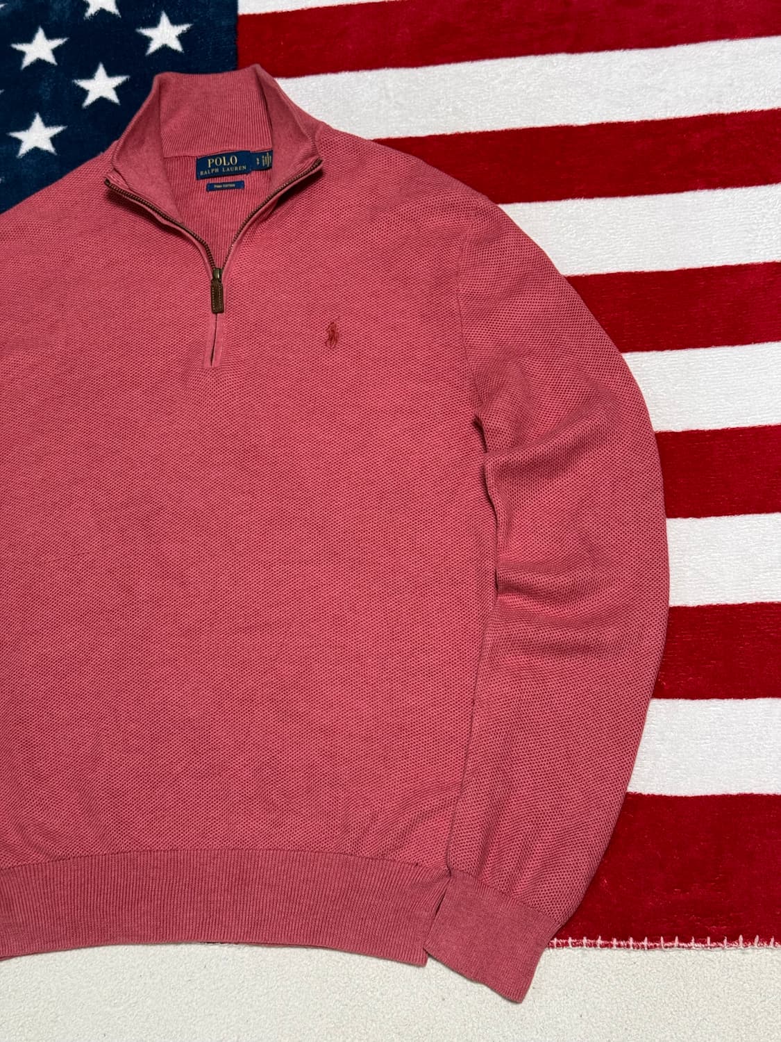 폴로랄프로렌 피마코튼하프집업 니트Polo Ralph Lauren knit 상품이미지3