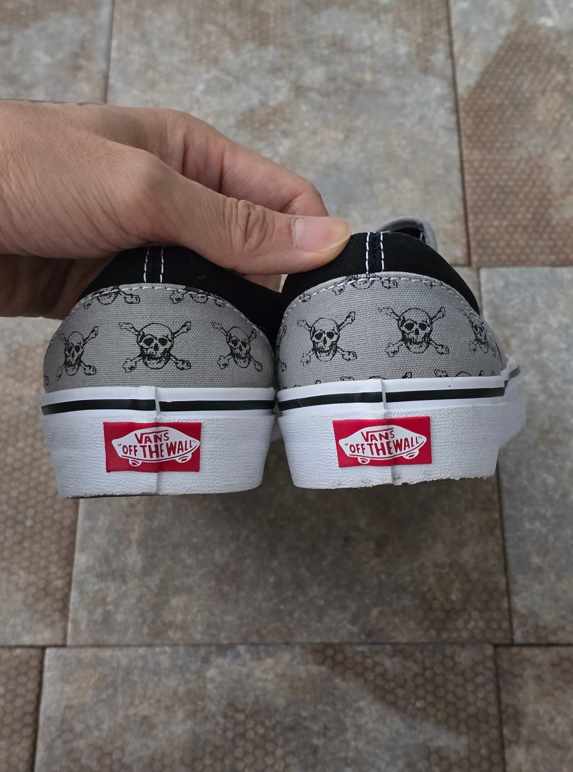 (235)반스 스컬 레터링 슬립온 상품이미지7