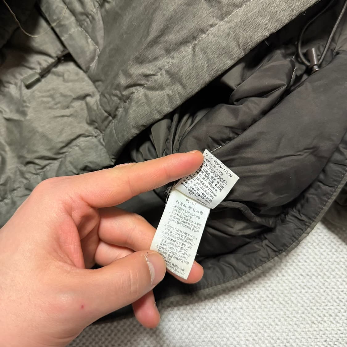 노스페이스 700 눕시 패딩 상품이미지4