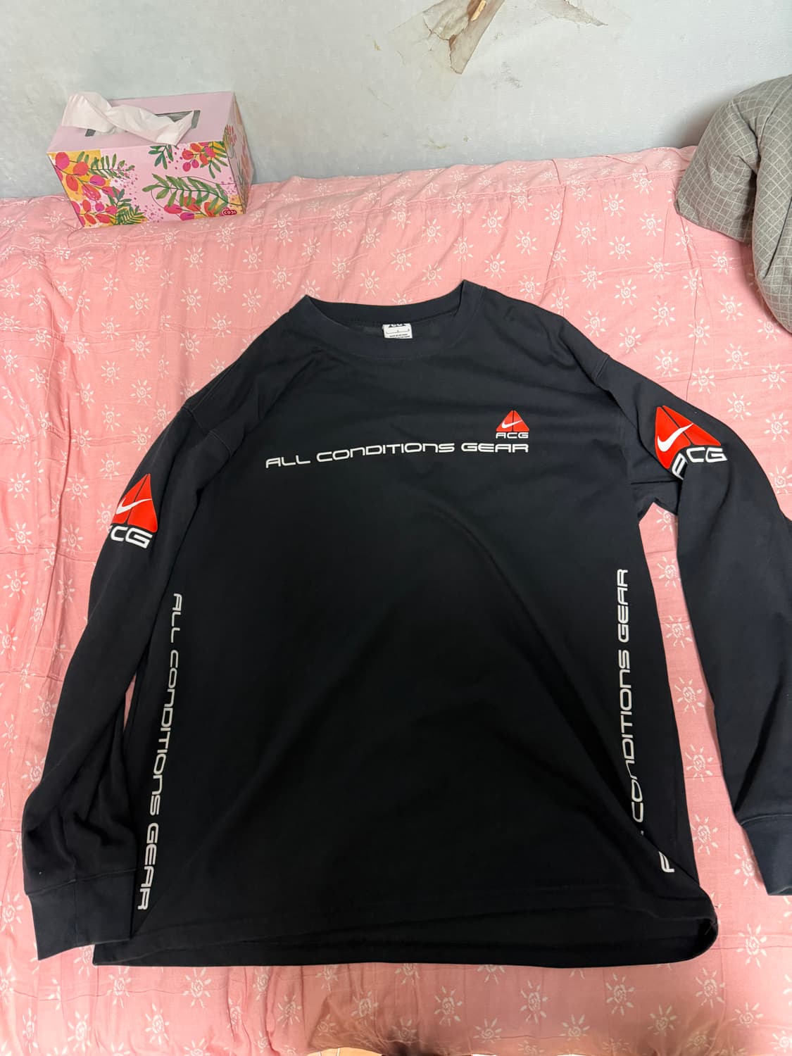 나이키 acg 렁스 롱슬리브 L사이즈 판매(상태좋음) 상품이미지1