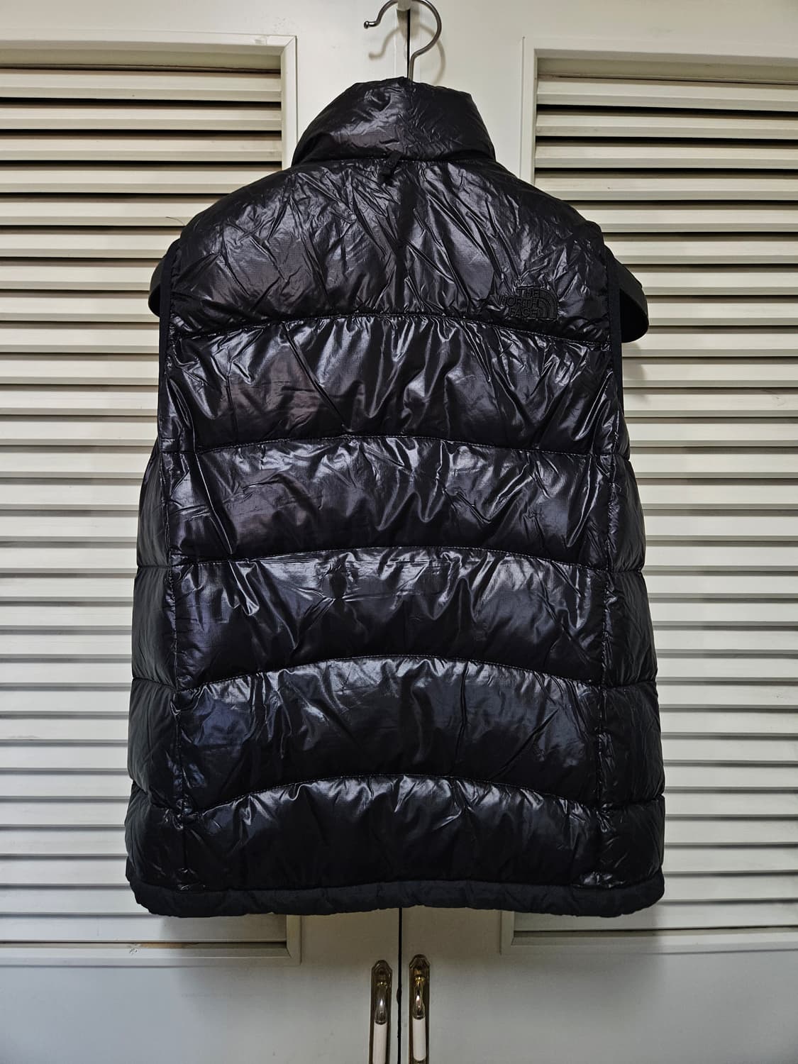 노스페이스 제팬 아콘 블랙 다운 베스트 패딩조끼 여성L 일본 매장정품 상품이미지2