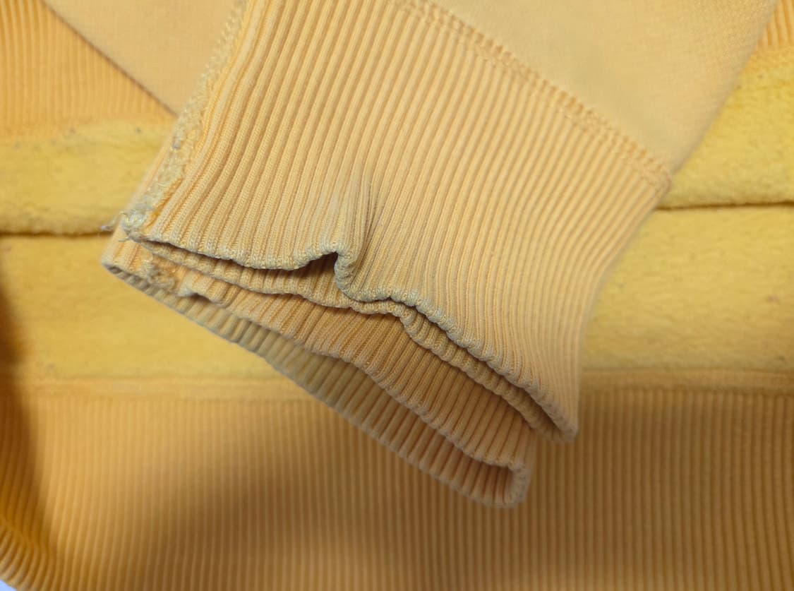 아베크롬비 로고패치 옐로우 후드티 상품이미지4