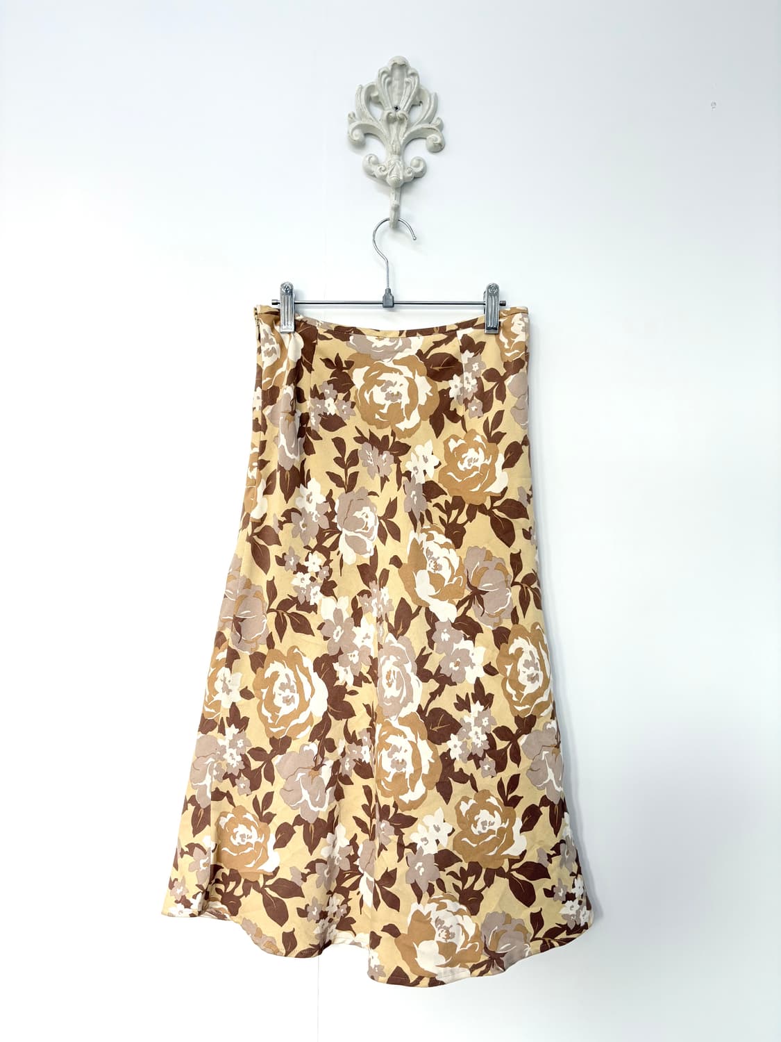 Oriental flower pattern skirt  상품이미지2