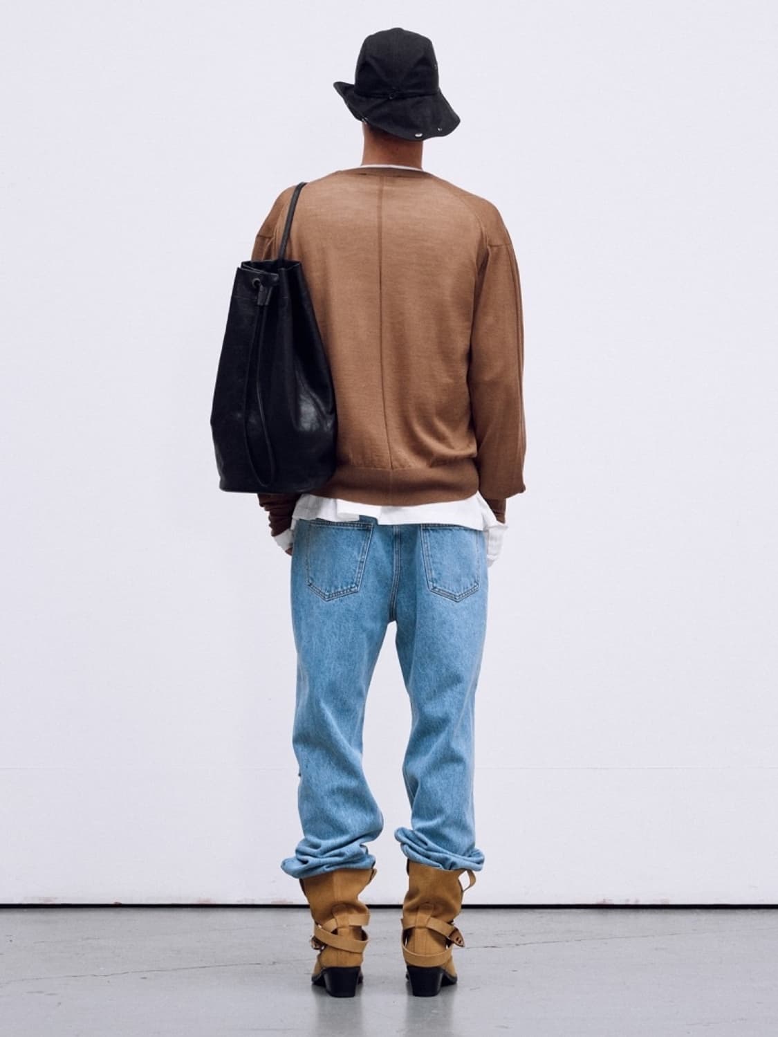 [새상품] 렉토 자카드 패치 시어 가디건 상품이미지4