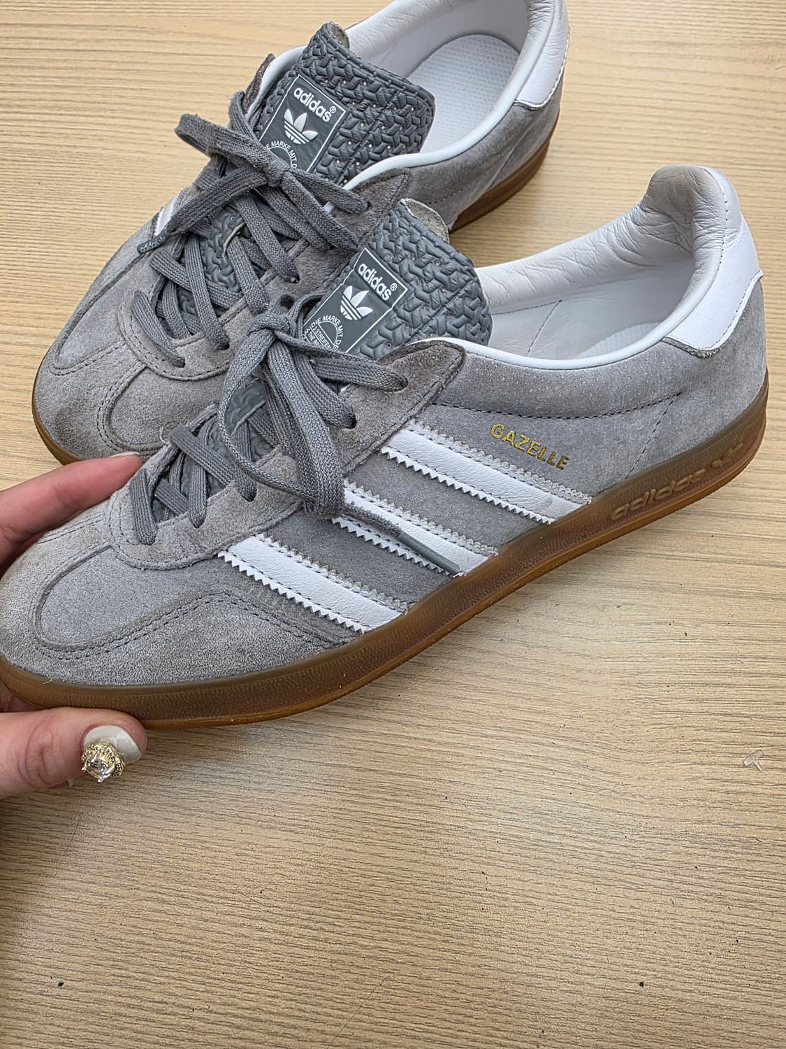 아디다스 가젤 인도어 그레이 245 상품이미지1