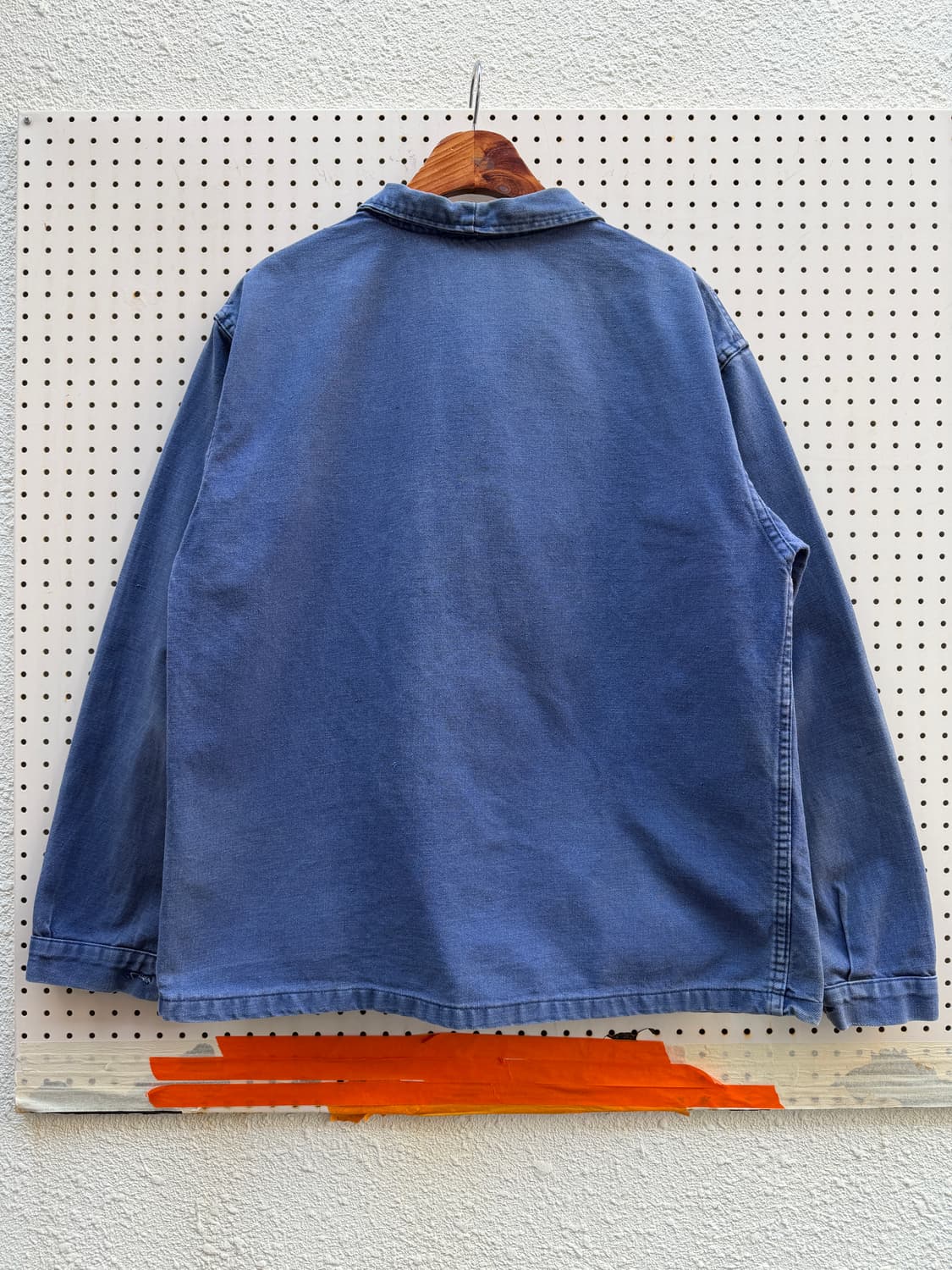 FADED WASHED BLUE OLD VINTAGE 프렌치워크자켓 상품이미지2