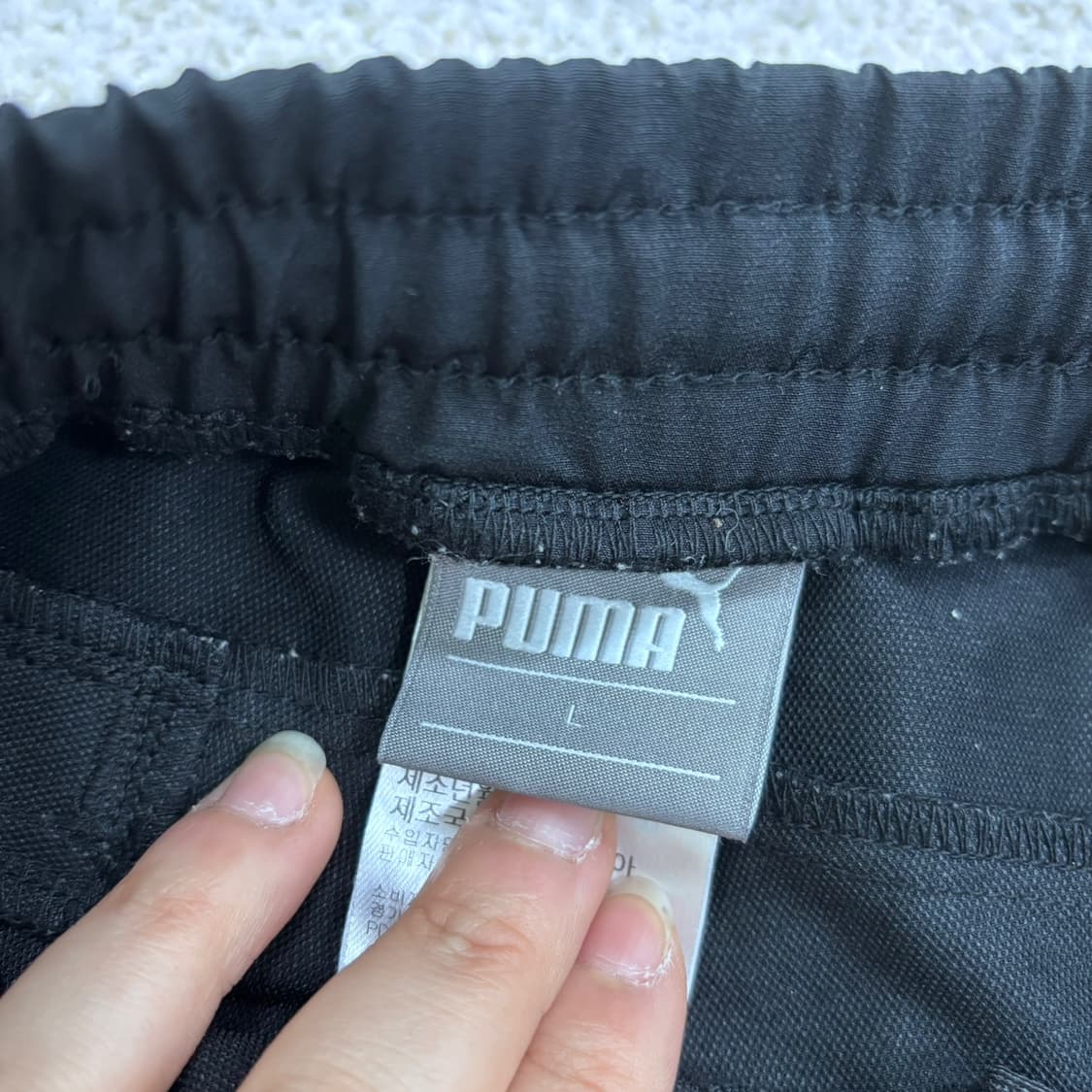 L 푸마 팀골 슬림 트레이닝 팬츠 0327E 상품이미지3