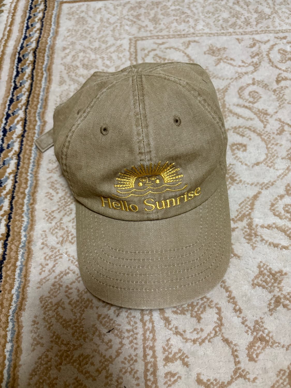 헬로선라이즈 로고 볼캡 상품이미지3