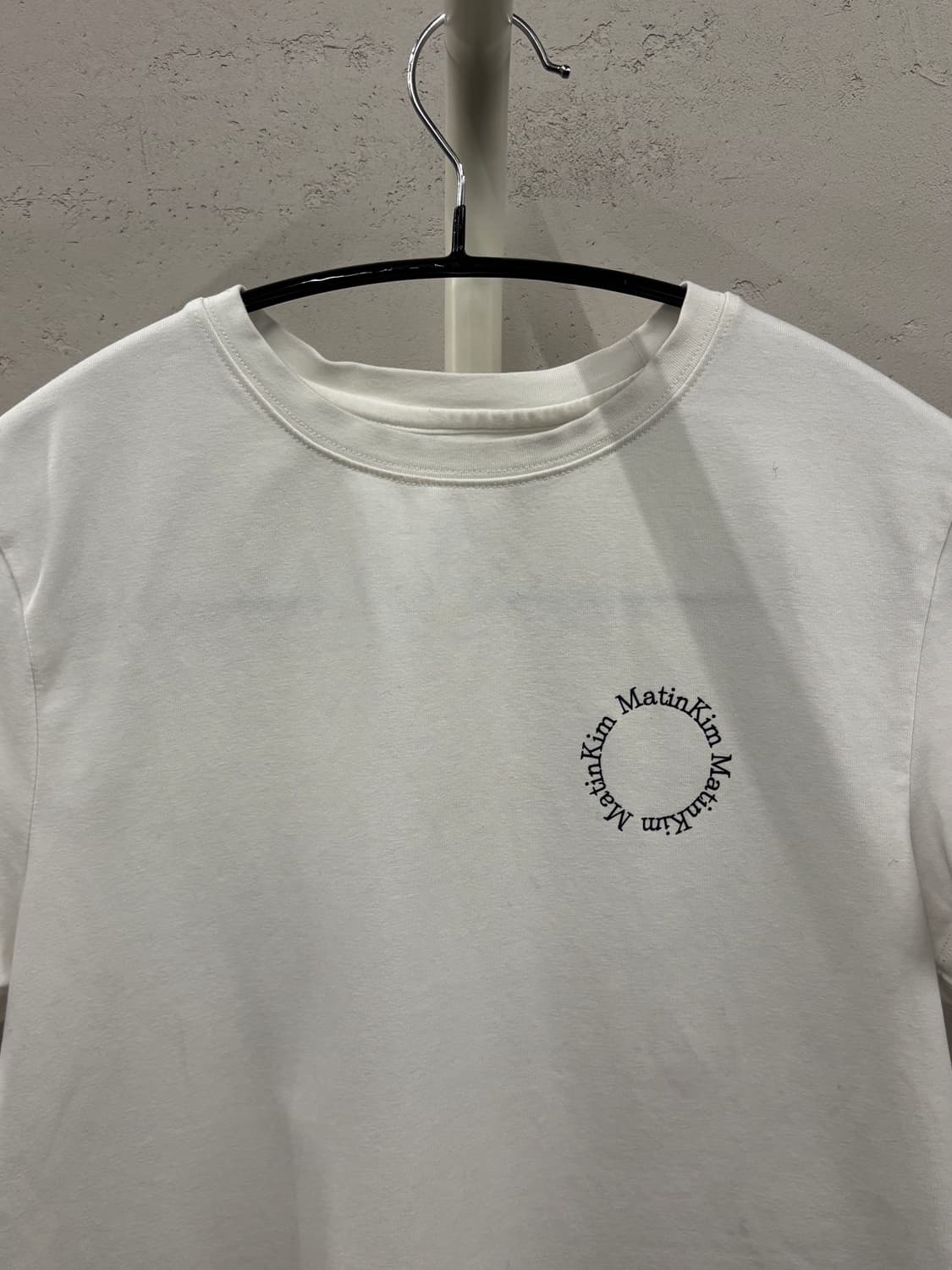 마뗑킴 써클 로고 반팔 티셔츠 M 상품이미지2
