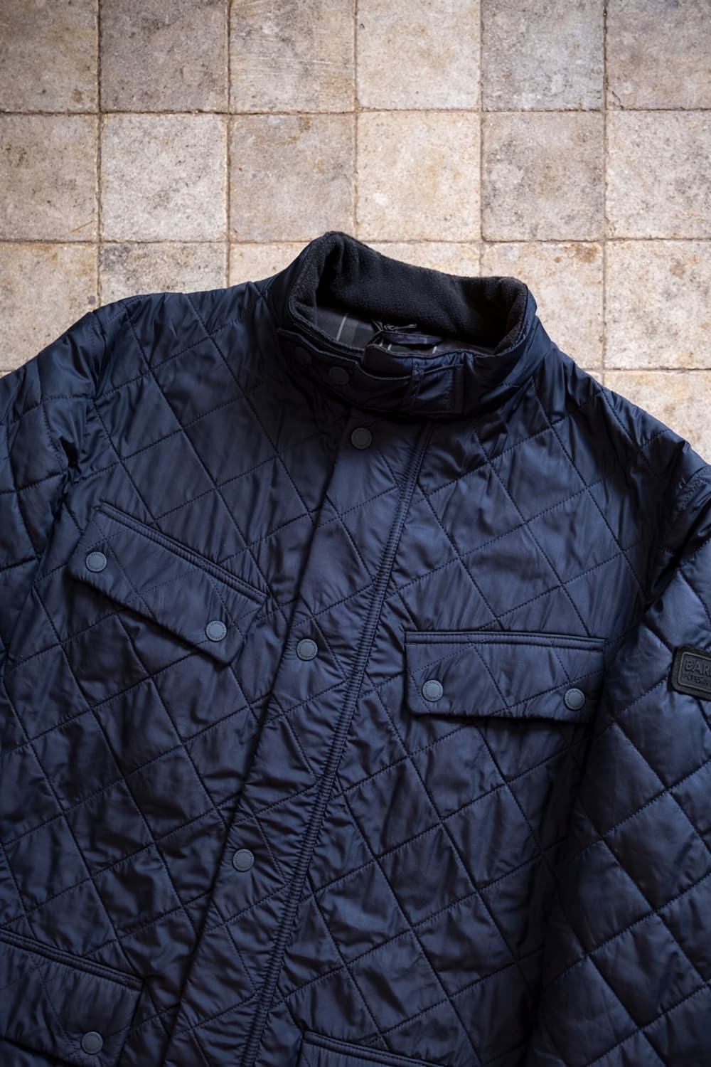 바버 인터네셔널 Ariel 퀼팅 자켓 M 상품이미지2