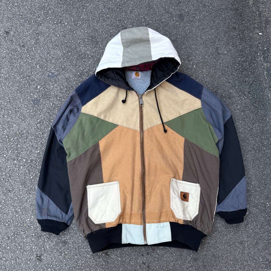 칼하트 리메이크 후드자켓 상품이미지1