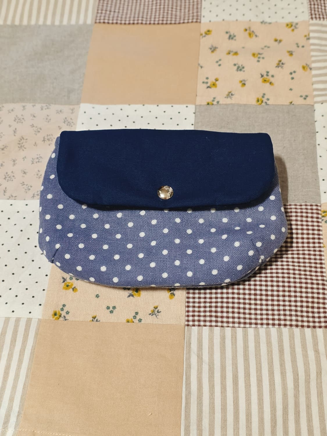 핸드메이드 도트 파우치 상품이미지1