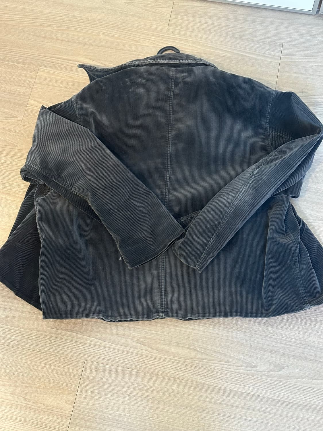 아프레쎄 A.PRESSE 코듀로이 스포츠 자켓 그레이 2사이즈 상품이미지3