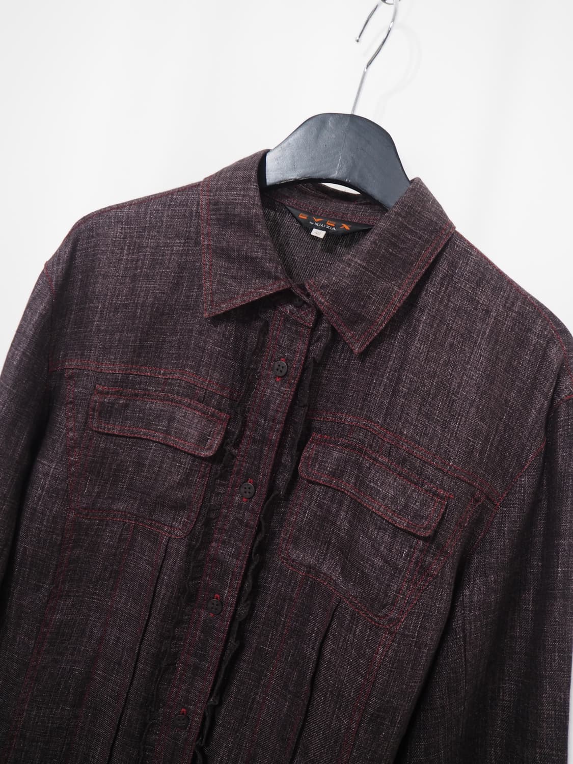 EVEX by KRIZIA frill blouse  상품이미지2