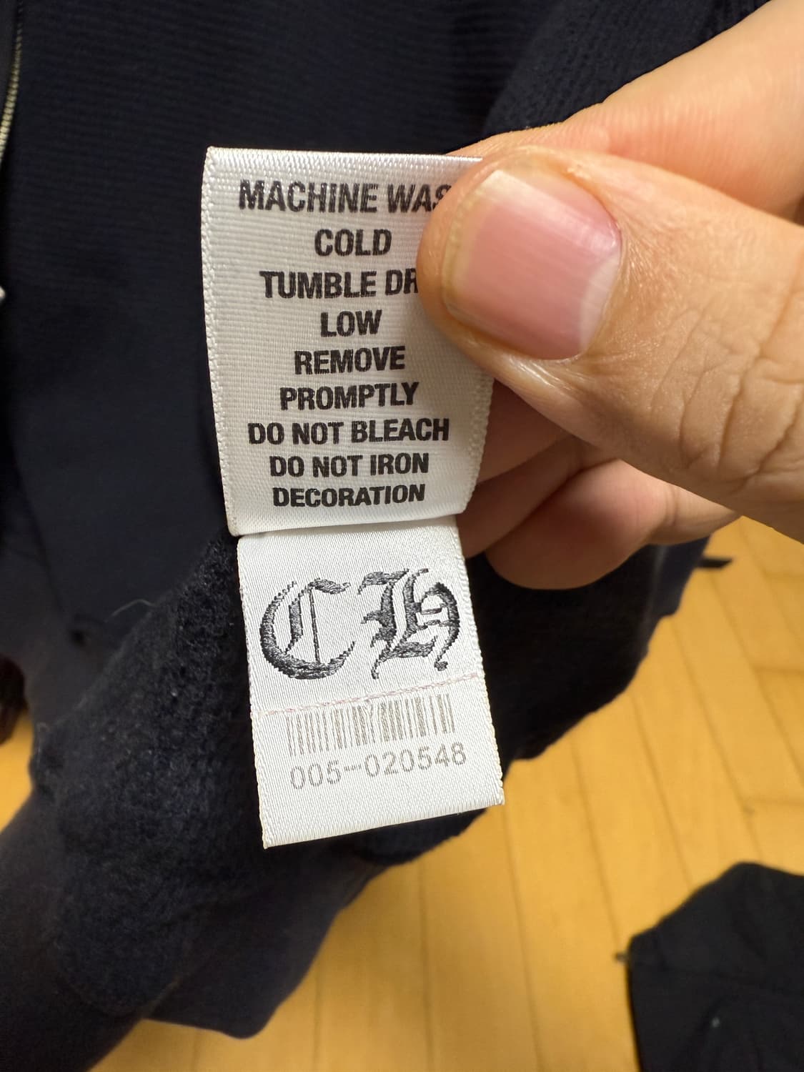 크롬하츠 빈티지 후드 라지 상품이미지5