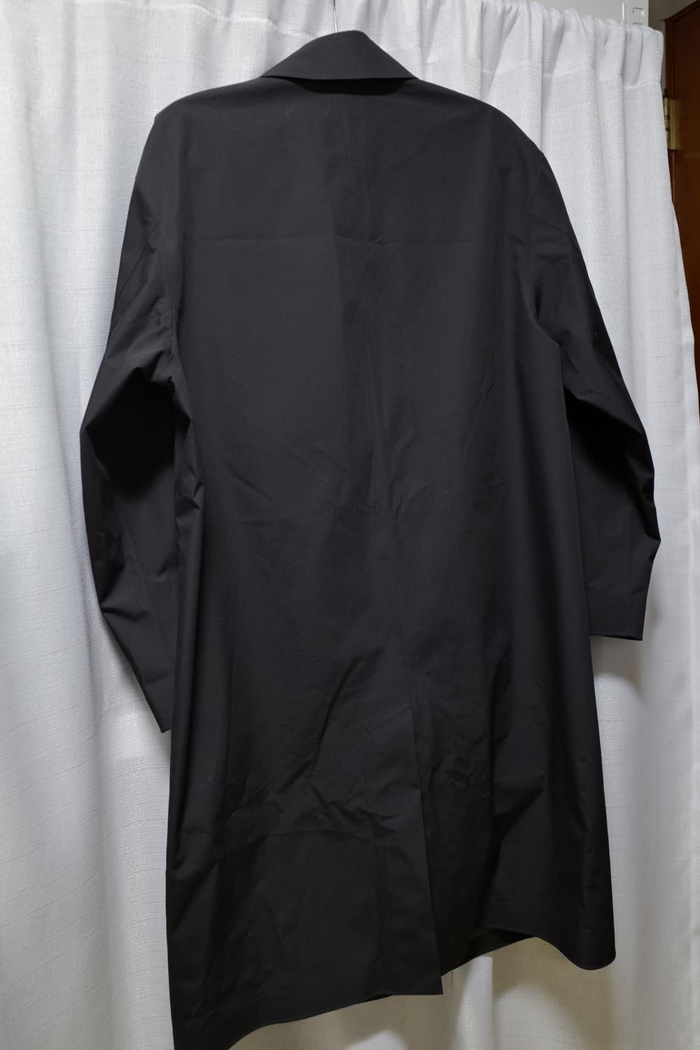 유니클로C 블록테크 싱글브레스트 코트 블랙 상품이미지4