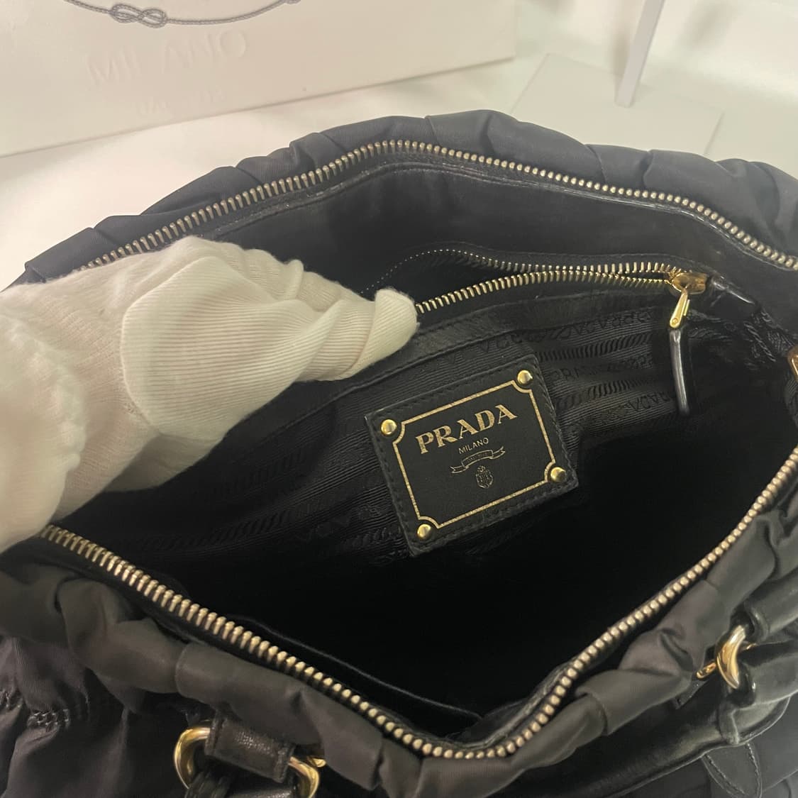 프라다 고프레 숄더백 토트백 prada 상품이미지7