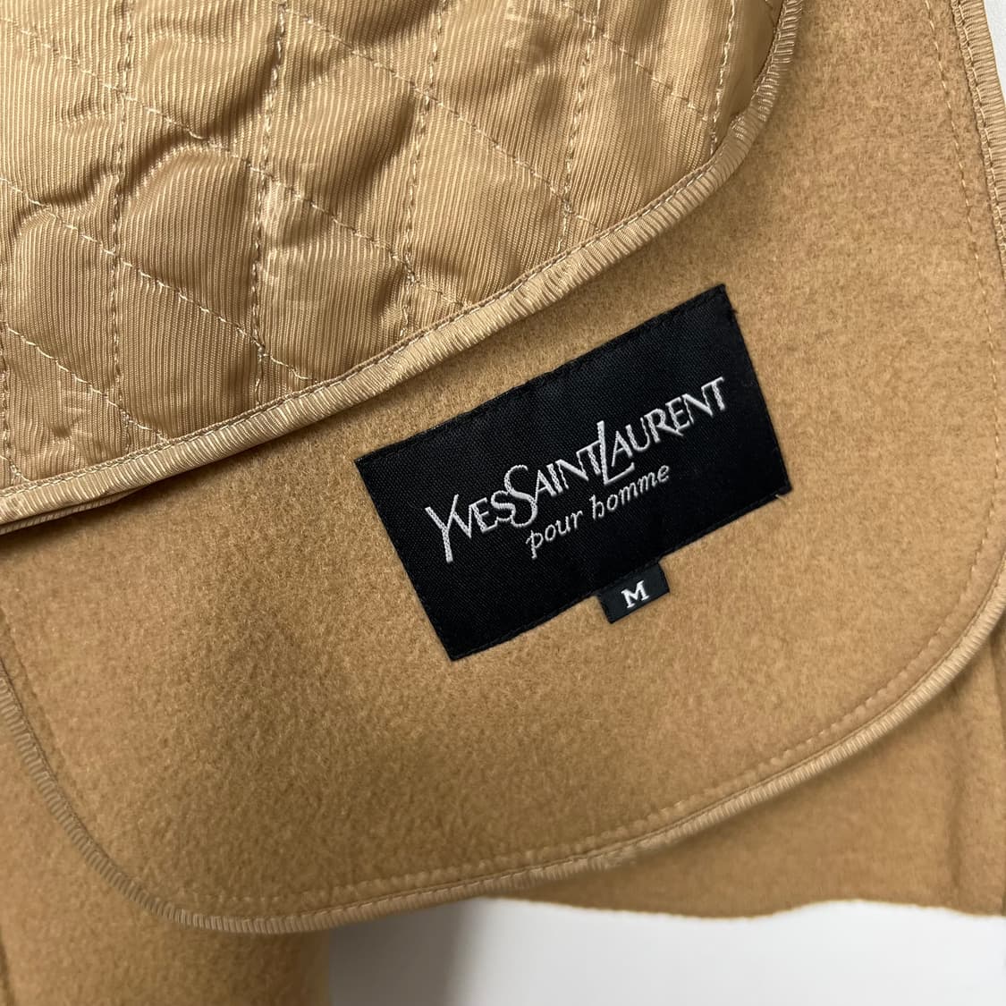 2000s YSL 입생로랑 뿌르옴므 핸드메이드 울 자켓 상품이미지8
