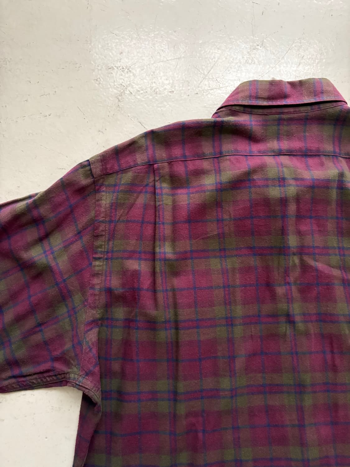 90s  Polo Ralph Lauren Flannel Check 상품이미지9